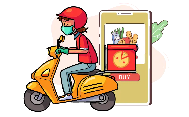 On demand food delivery app development